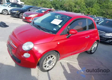 2012 Fiat 500 Pop from USA, damaged, VIN 3C3CFFAR0CT361056